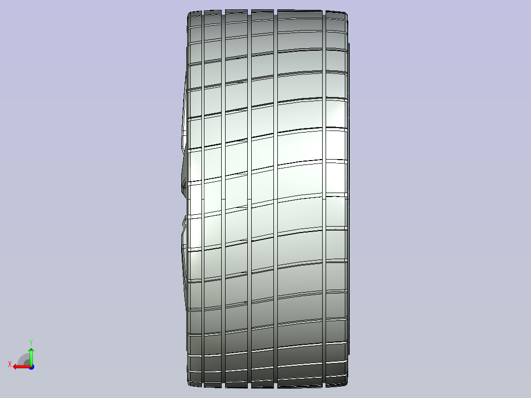 科迈罗轮毂后视图