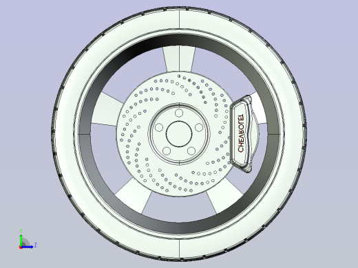 科迈罗轮毂左视缩略图