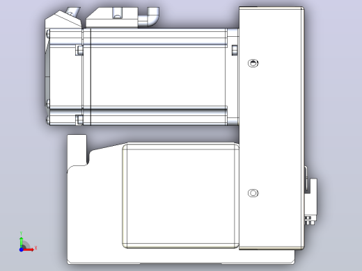 皮带直线轴半封闭可选导轨TPA-HNB-140D-120-L2950-RU-C-P40-N3前视缩略图
