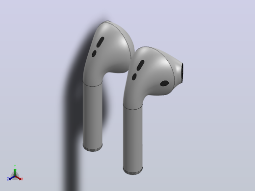 苹果AirPods 15正等轴测缩略图