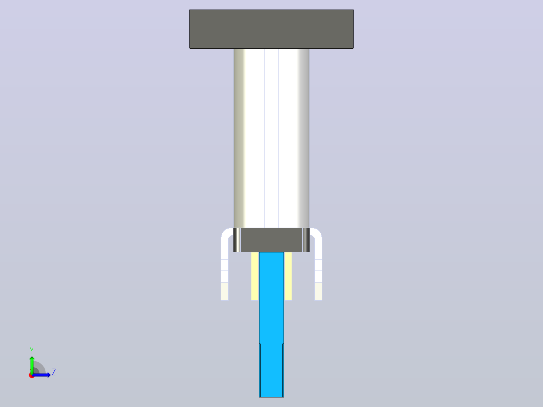 USB-C型母座壁挂式12左视图