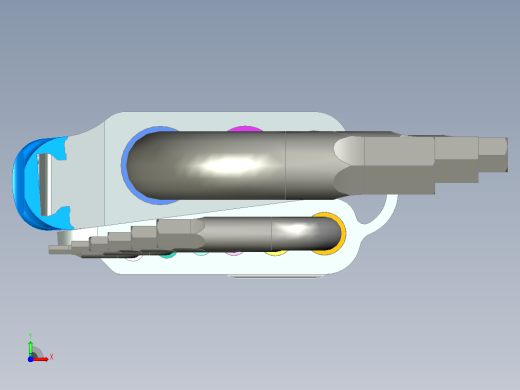 Wera 950_9 Hex-Plus 多色 HF 1 L 键套装前视缩略图