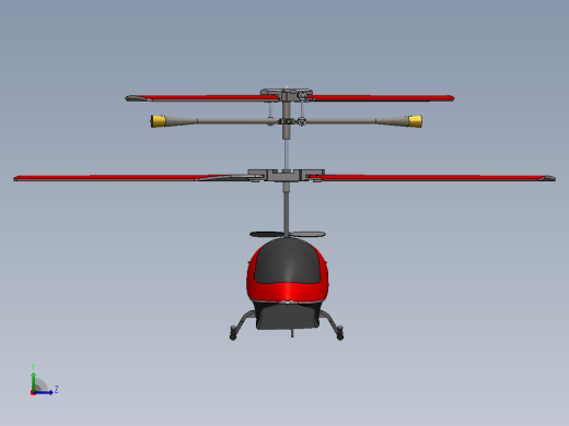 RC helicopter遥控直升机左视缩略图