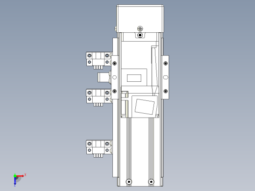 钢基模组TPA-KNR-5002C-150A1-MU-H1S1俯视缩略图