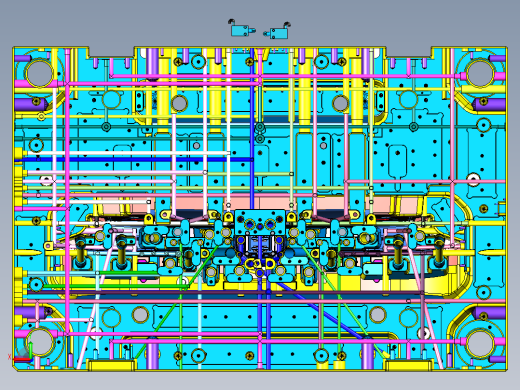 M200136-带LOGO格栅翻边拉变形后视缩略图