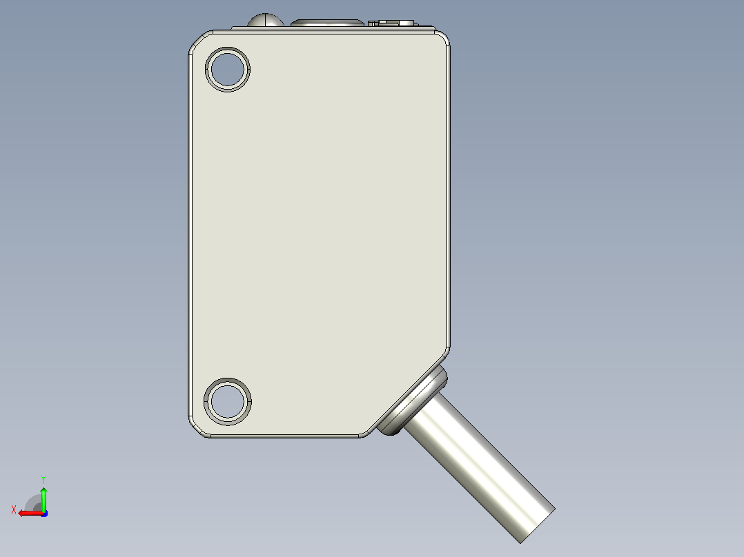 深浦光电传感器 PS-C系列电缆型3d后视图