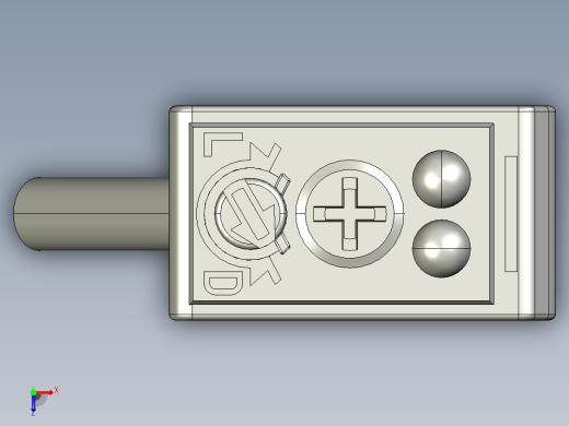 深浦光电传感器 PS-C系列电缆型3d俯视缩略图