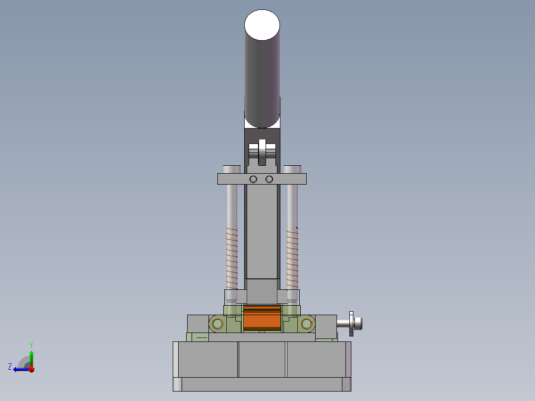 装扣简易工装sw18可编辑右视图