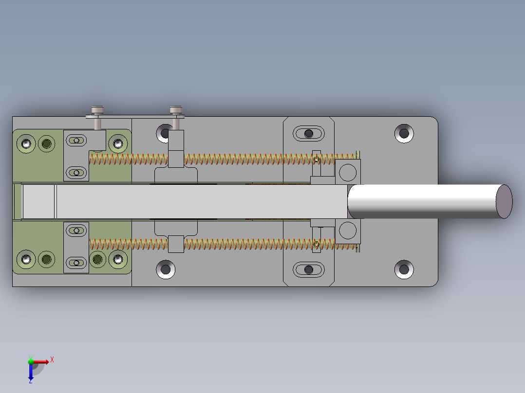 装扣简易工装sw18可编辑俯视图