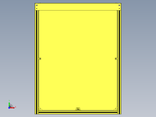 推拉门前视缩略图