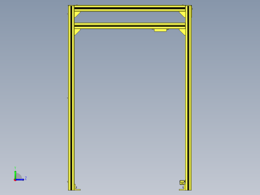 推拉门左视缩略图