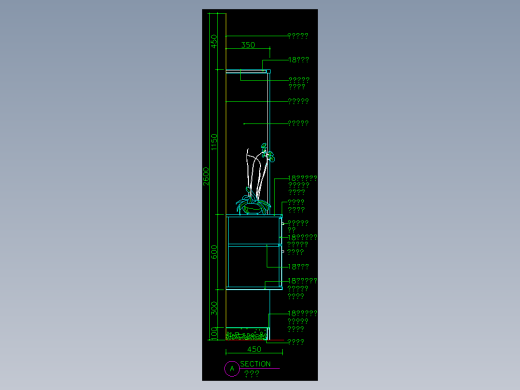 家装类CAD图块(五)-FH01064A