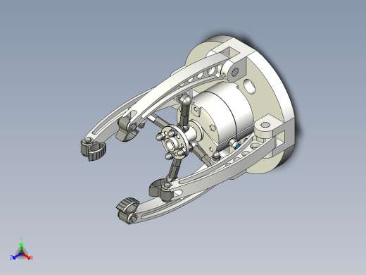 机器人抓取夹爪模型
