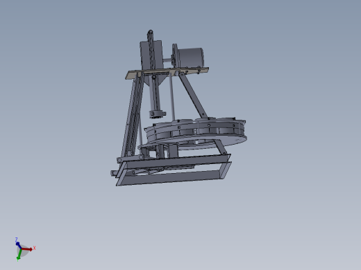去椰子壳设备模型