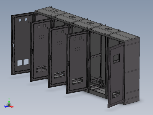 钣金柜子仿威图