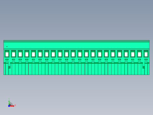 DEGSON 2EDG 系列 5.0mm 可插拔接线端子组-2EDGKA-5.0-22P-14-00AH前视缩略图