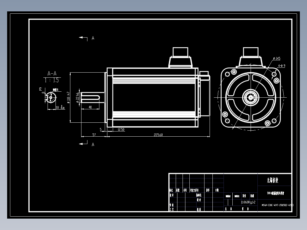 电机MS6H-130CS(M)15BZ2-42P3.DWG