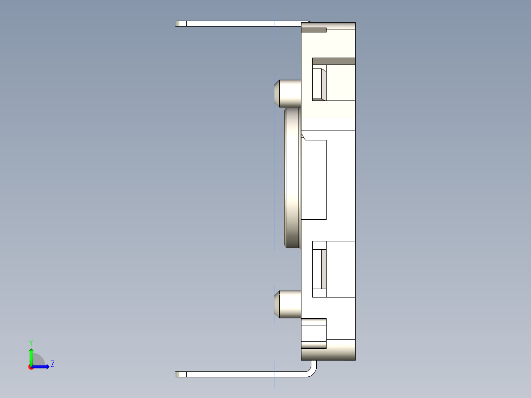 无源元件封装-3382H左视图