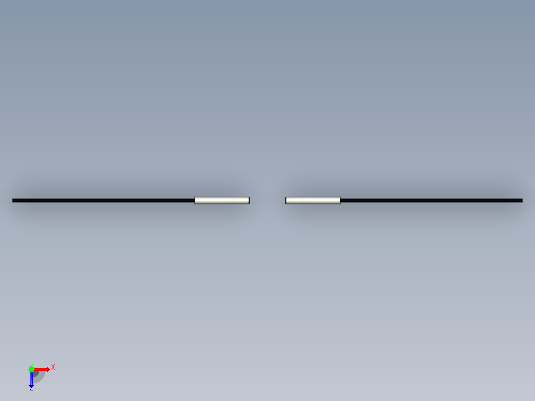 光纤元件对射型FT-210Q俯视图