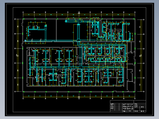 年产1000万片阿昔洛韦片剂工艺车间设计CAD