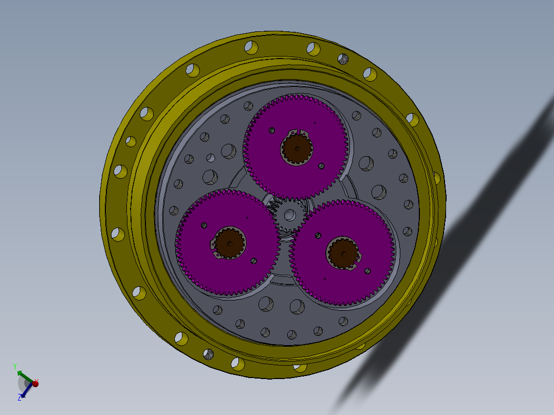 机器人专用RV减速器设计【三维SW+8张CAD图纸+说明书】 1228861