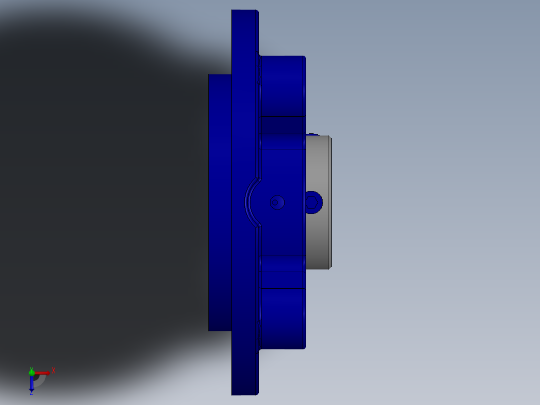 多刃切片锯片多刃双锯机俯视图