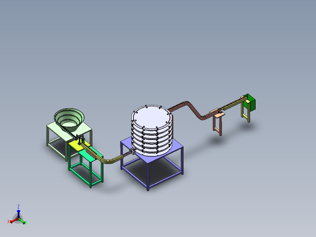 指甲油毛刷生产流水线