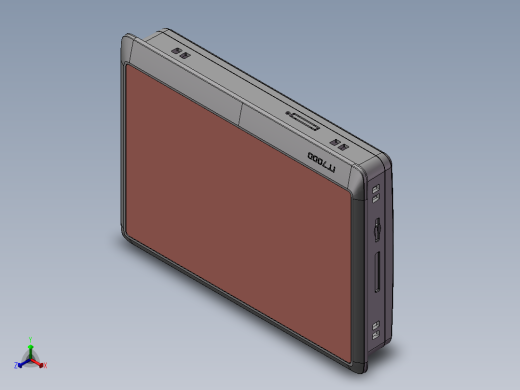 汇川触摸屏正等轴测缩略图