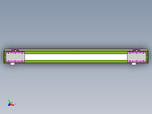 威洛博LC系列3d模型模组2LC14S2Y-S1100前视缩略图