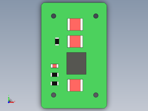 电源模块，DCDC转换器21,75x13,50mm毫米前视缩略图