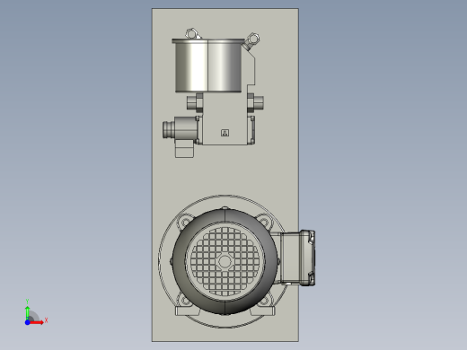 液压站（液压泵）前视缩略图
