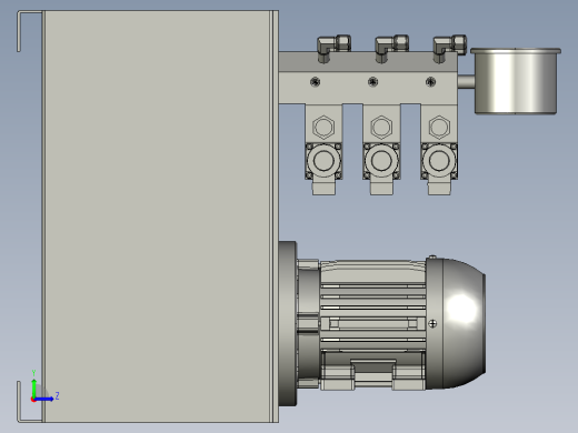 液压站（液压泵）左视缩略图