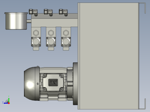 液压站（液压泵）右视缩略图