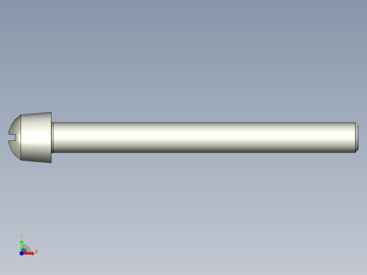 Cross_recessed_head-M3-30-30-4.2-5-3.5.stp螺钉-前视缩略图