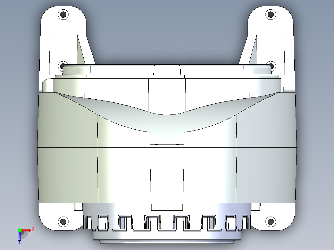 ABB全系列机器人3-3D模型 (143)俯视图