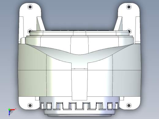 ABB全系列机器人3-3D模型 (143)俯视缩略图