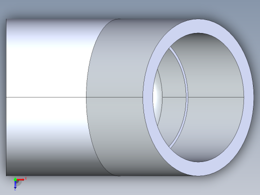 聚氯乙烯配件08-Sch80_45Elbow_SxS_817-025 _2.5in俯视缩略图