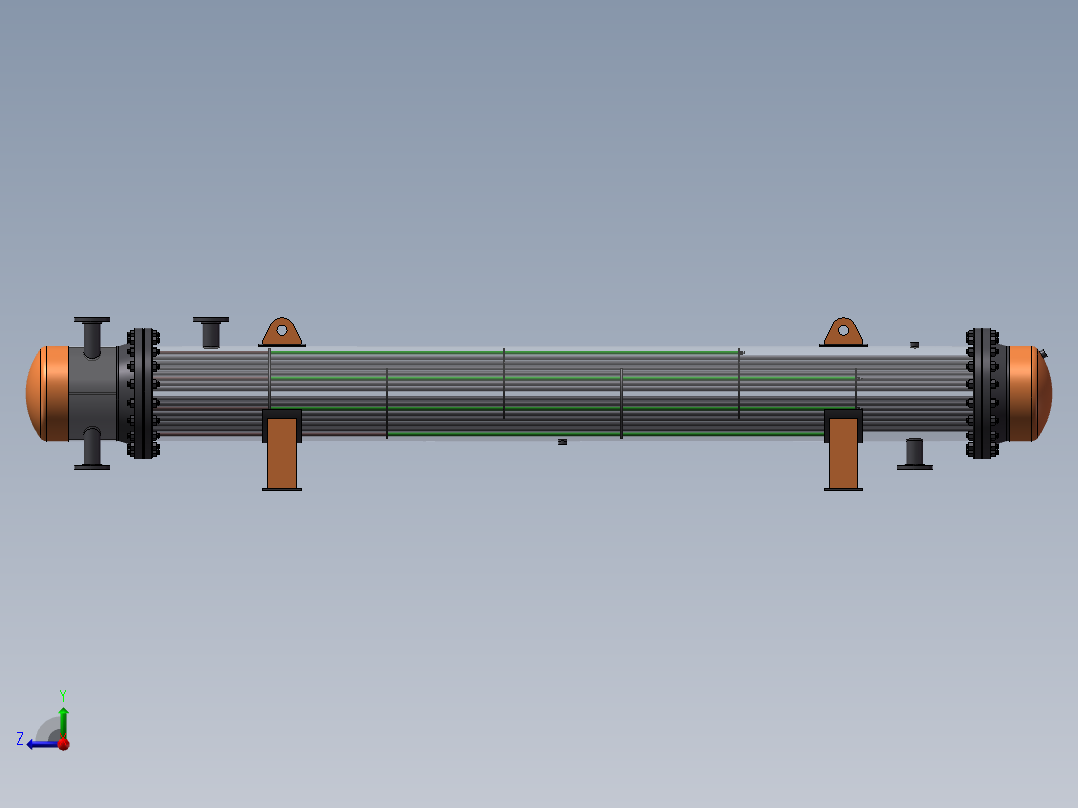 管壳式换热器sw18右视图