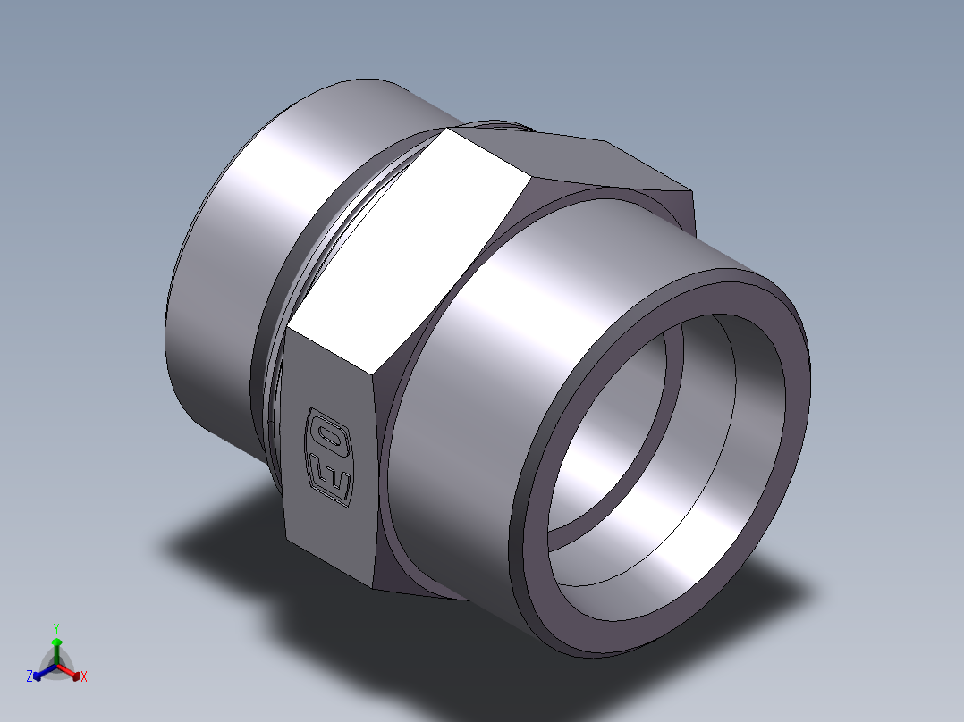 公制螺纹O圈密封、1DH-52-48