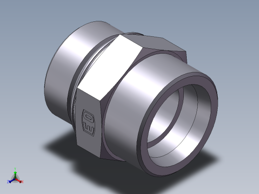 公制螺纹O圈密封、1DH-52-48