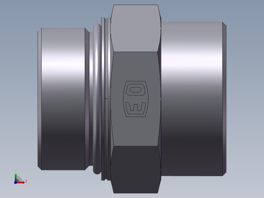 公制螺纹O圈密封、1DH-52-48前视缩略图