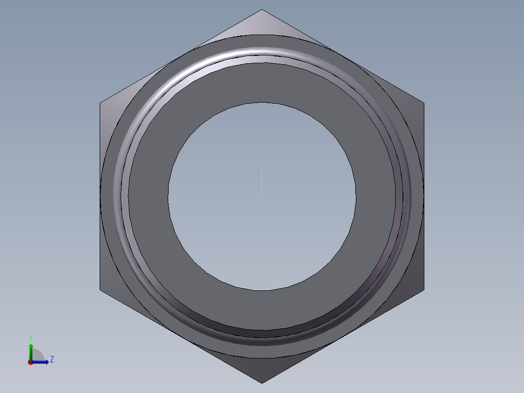 公制螺纹O圈密封、1DH-52-48左视图