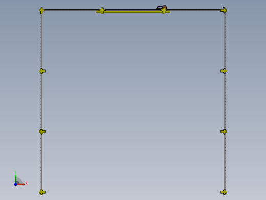 安全防护围栏 前视缩略图