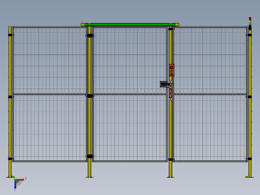 安全防护围栏 俯视缩略图