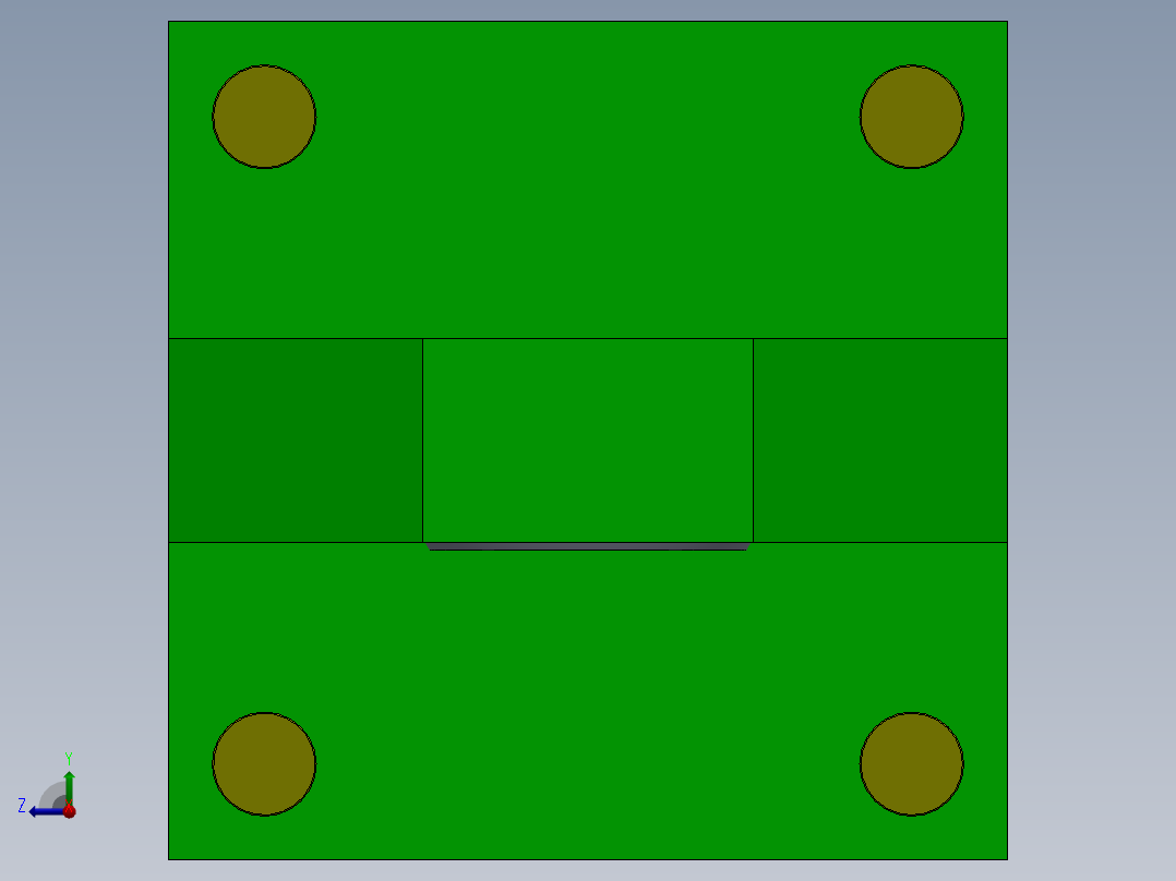 连接杆液压缸（DANIELI）（完成面积包tr）125x70x200毫米右视图