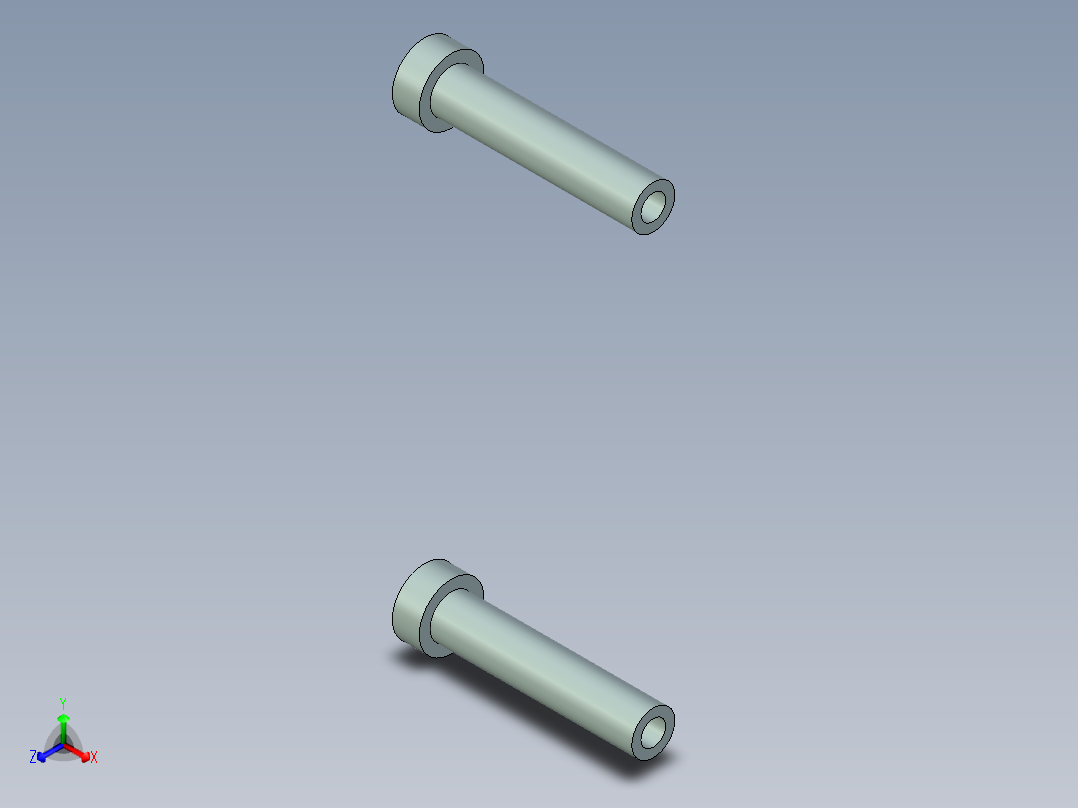 钢块正等轴测图