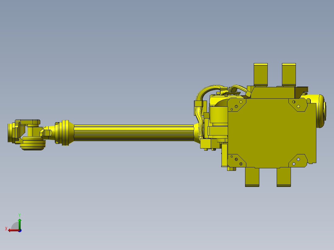 R-2000iC-125L装配三维图后视图