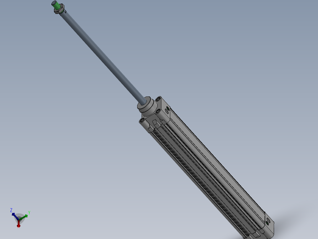 费斯托气缸DNC_32_225_PPV_A主视图