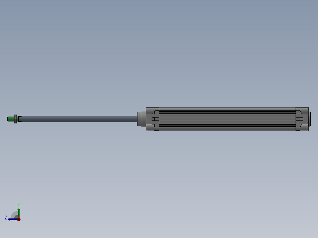 费斯托气缸DNC_32_225_PPV_A右视图