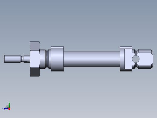 费斯托气缸1908255_DSNU-12-15-P-A右视缩略图